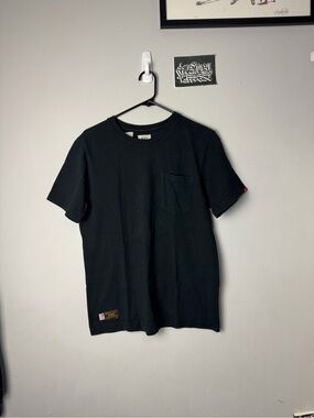 WTAPS Black Short-Sleeve Pocket T-Shirt